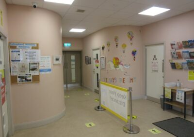 Ballyspillane reception area