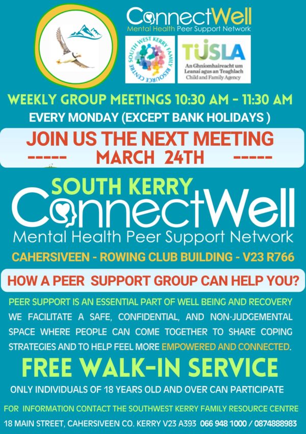 Weekly Peer Support Meetings