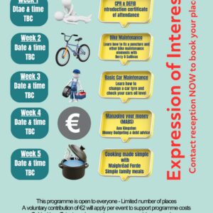 Life Skills Programme Programme - Booking Essential